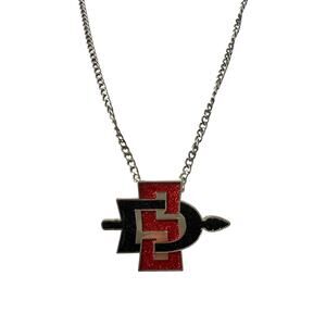 San Diego Aztecs Spirt Wear Men’s Logo Chain Necklace NWT
